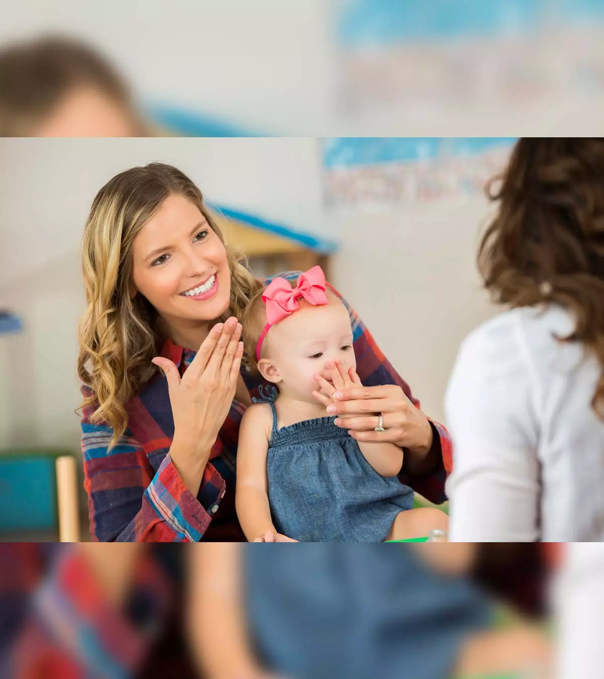 Teaching these signs to babies aids them in communicating their needs in a timely and effective manner.