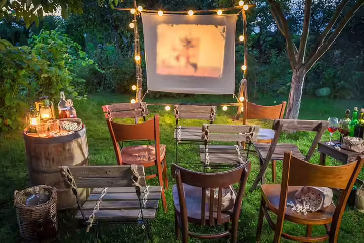 Backyard theatre idea for kids Backyard theatre idea for kids