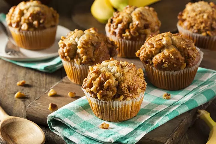 Banana blender muffins