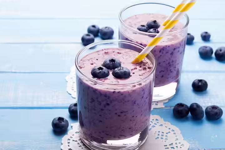 Berrylicious protein shake for kids