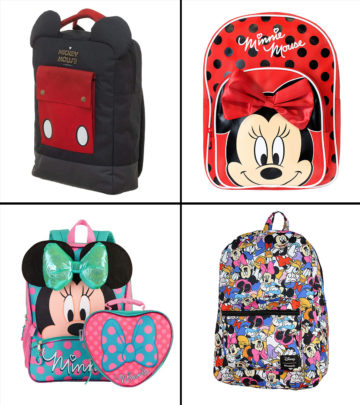 When going to Disney, you must have a Disney-themed backpack to carry your essentials. 