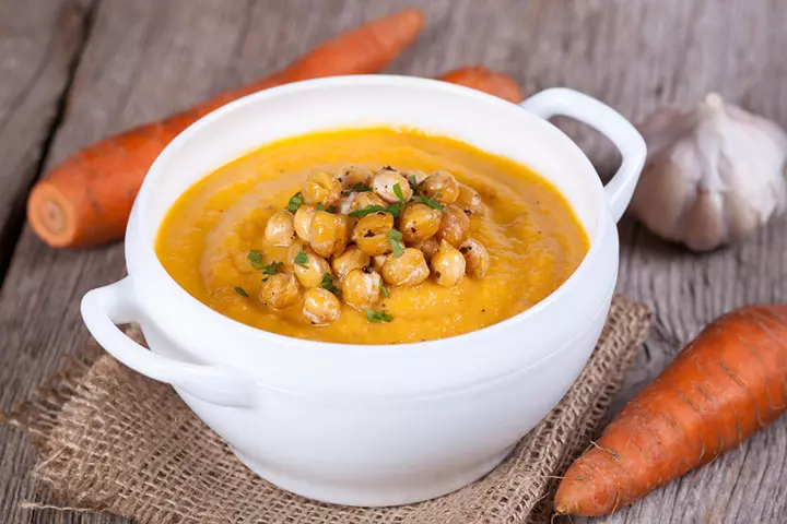 Chickpeas and Vegetable Puree