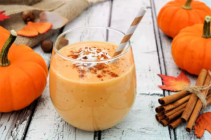 Pumpkin smoothie