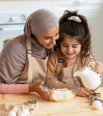 Teach your children about food and healthy eating while bonding with them in the kitchen.