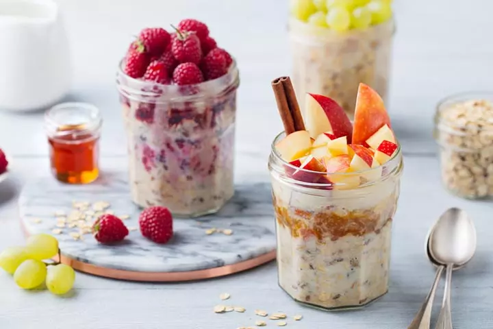 Vanilla overnight oats