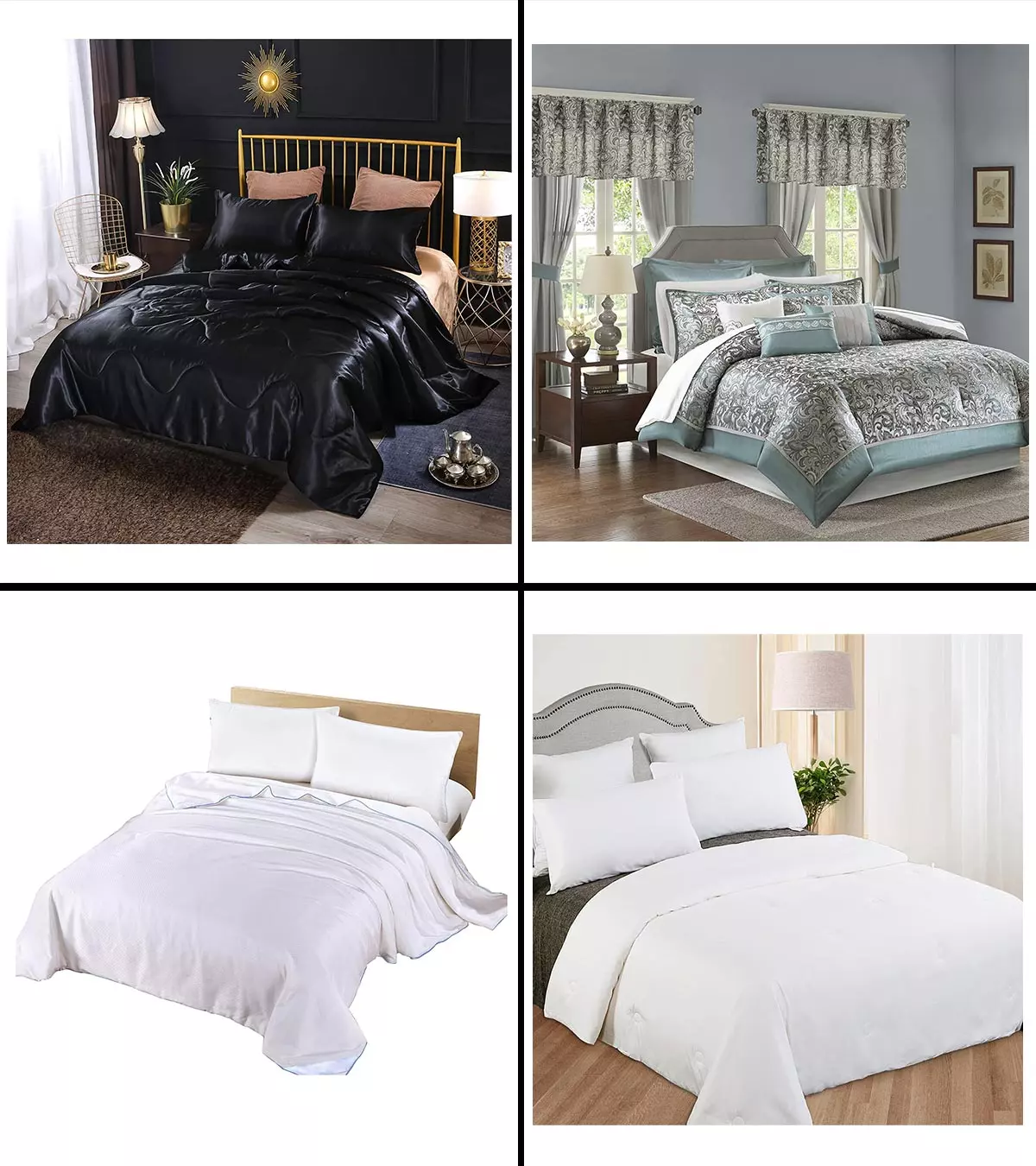 11 Best Silk Comforters For A Smooth Feel In 2022