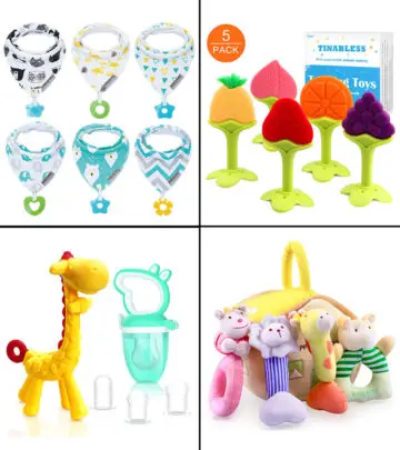 Soft, toxin-free and helpful in your child's development, these toys are a win-win. 