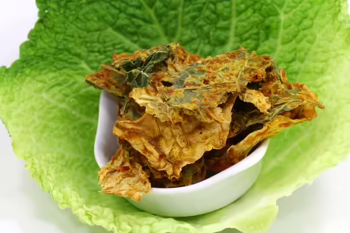 Brussels sprout chips for 8 month old babies