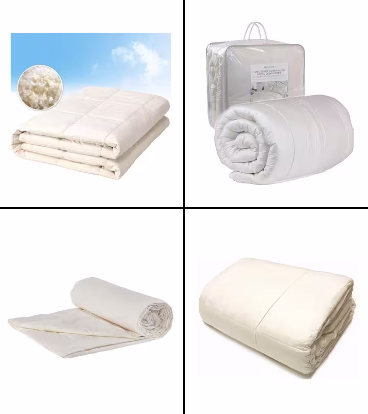 7 Best Wool Comforters For Good Sleep In 2021-1