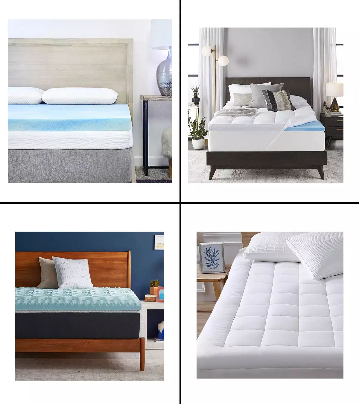 13 Best Cooling Mattress Toppers To Put An End To Night Sweats In 2022