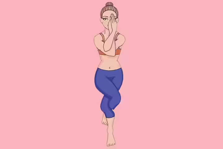 Eagle pose yoga for breastfeeding Eagle pose yoga for breastfeeding