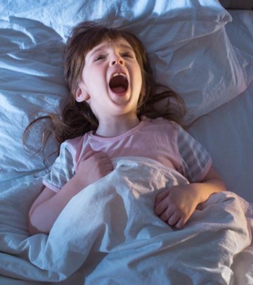 Stress, fatigue, and medications can trigger night terrors in kids.