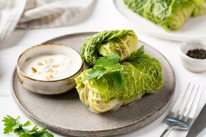 Savoy cabbage rolls dinner ideas for kids