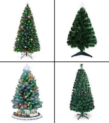 Give your home a festive vibe with these trees. 