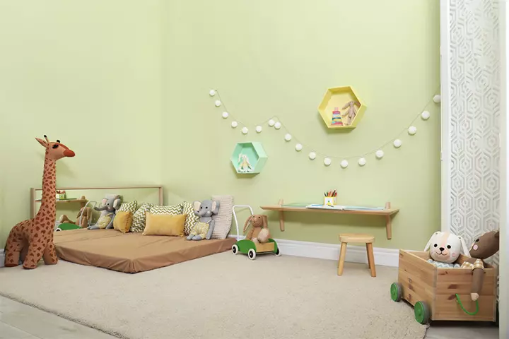 A walk through the jungle, toddler room idea for boys and girls