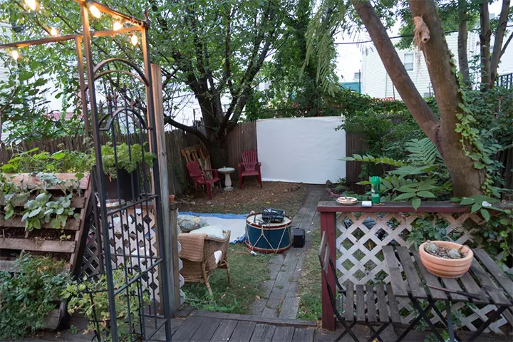 Backyard movie night kids birthday party ideas