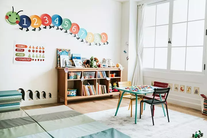 Bold colors toddler bedroom ideas