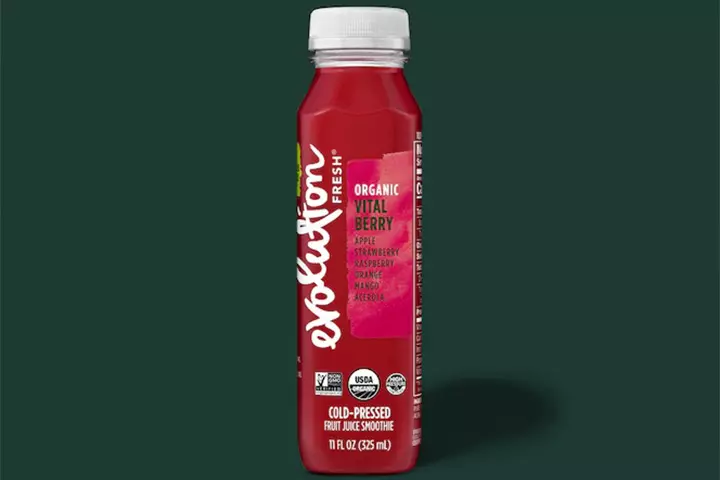 Cold-pressed juices Starbucks drink for kids