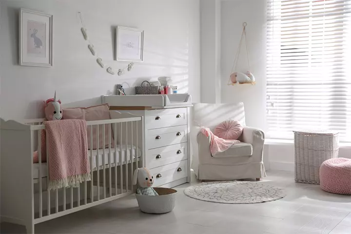 Dainty, toddler room idea for boys and girls