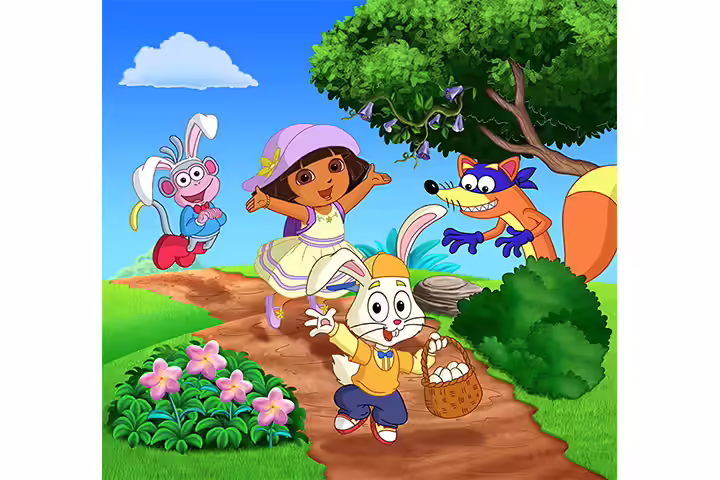 Dora The Explorer: Dora\'s Easter Adventure, Easter movie for kids Dora The Explorer: Dora\'s Easter Adventure, Easter movie for kids
