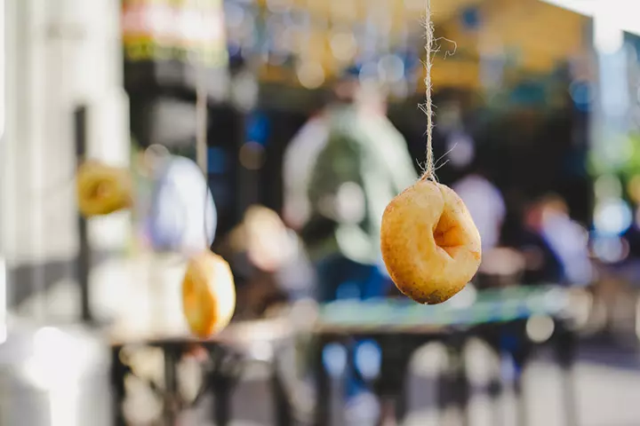 Eating Donuts Without Hands