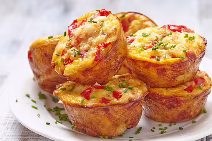 Egg and veggies muffins for kids Egg and veggies muffins for kids
