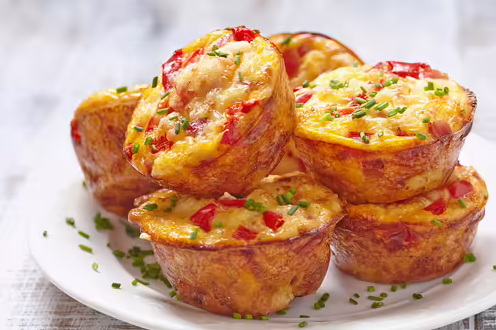 Lean beef and cheese lunchbox muffins, school lunch idea for kids Lean beef and cheese lunchbox muffins, school lunch idea for kids