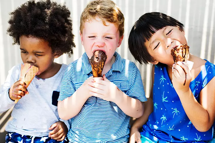 Ice cream themed kids birthday party ideas