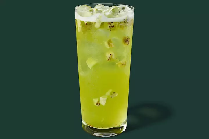 Kiwi Starfruit Starbucks Refreshers Starbucks drink for kids