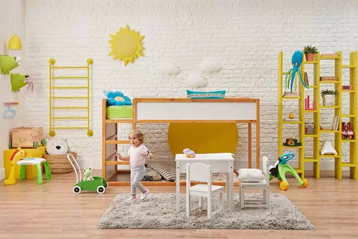 Loft bed toddler bedroom ideas