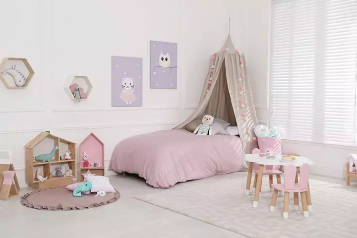 Napping corner, playroom ideas for toddlers