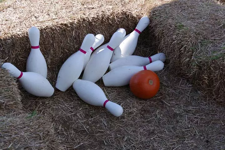 Pumpkin Bowling Alley