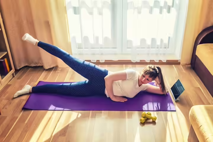 The slide-leg glide exercise after c section The slide-leg glide exercise after c section