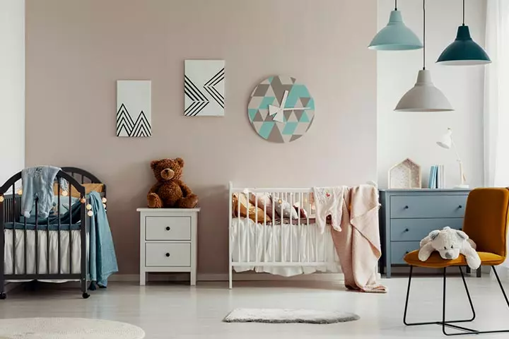 Statement chandelier toddler bedroom ideas