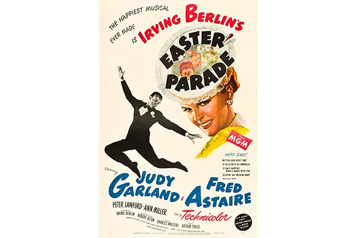 The Easter Parade, easter movie for kids