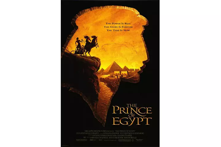 The Prince of Egypt, easter movie for kids