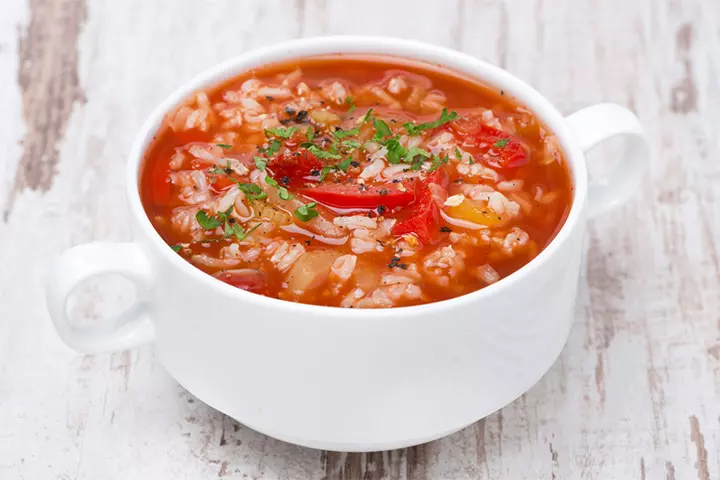 Tomato and Rice Soup