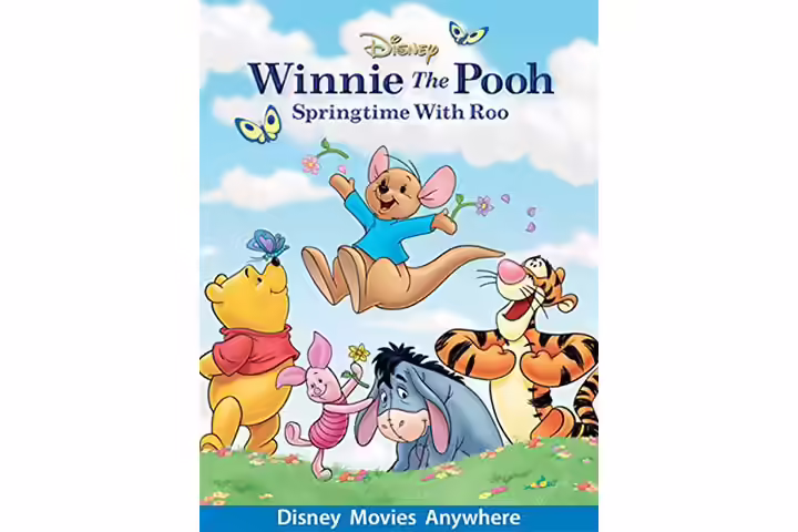 Winnie The Pooh: Springtime With Roo, easter movie for kids Winnie The Pooh: Springtime With Roo, easter movie for kids