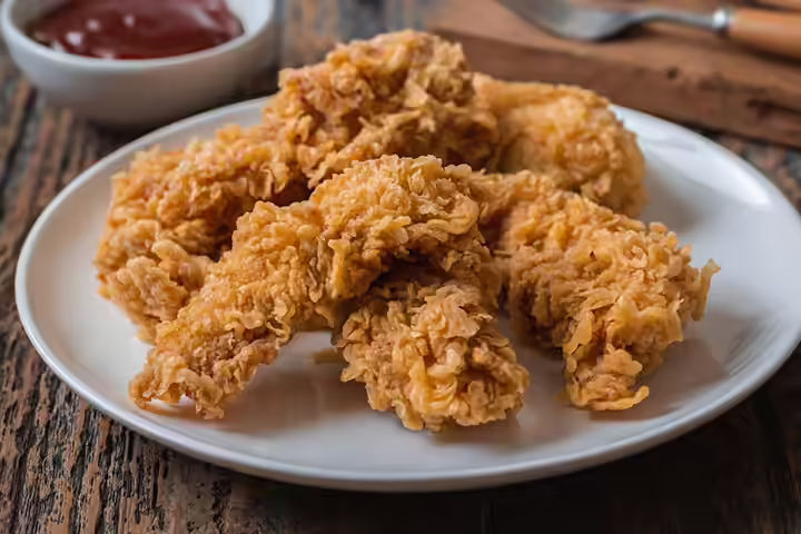 Crispy baked chicken nuggets hot lunch ideas for kids Crispy baked chicken nuggets hot lunch ideas for kids