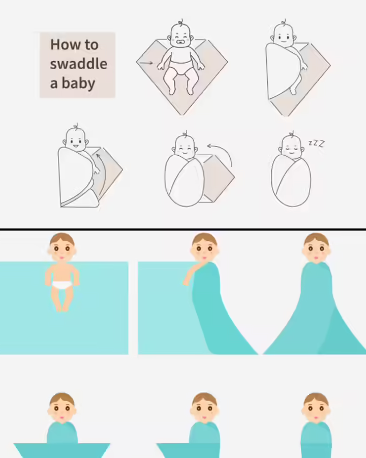 How to swaddle a baby How to swaddle a baby