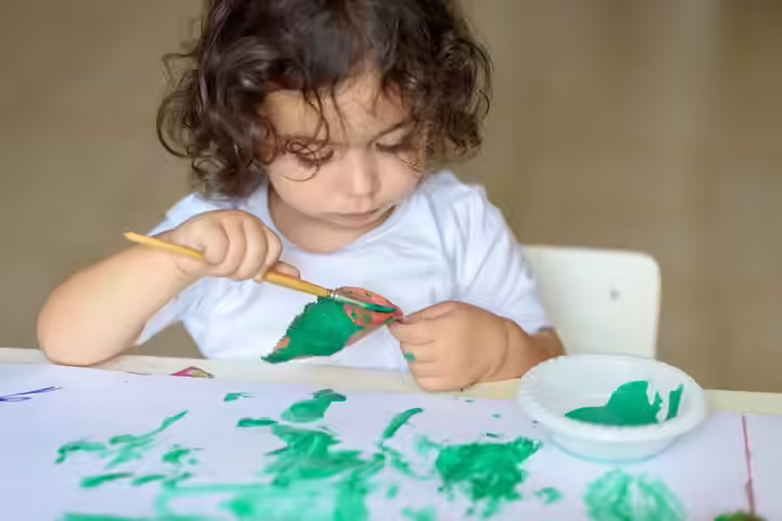 Leaf painting Leaf painting