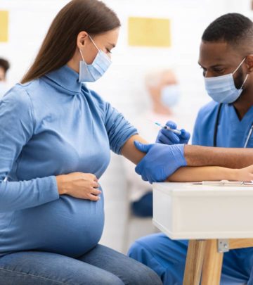 Covid vaccine during pregnancy helps ensure the mother and the baby's safety.