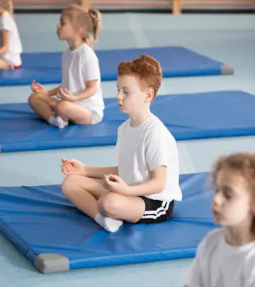 Breathing exercises will satisfy the young minds while also providing physical benefits.