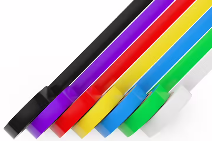 Colored tape rainbow activity for preschoolers Colored tape rainbow activity for preschoolers