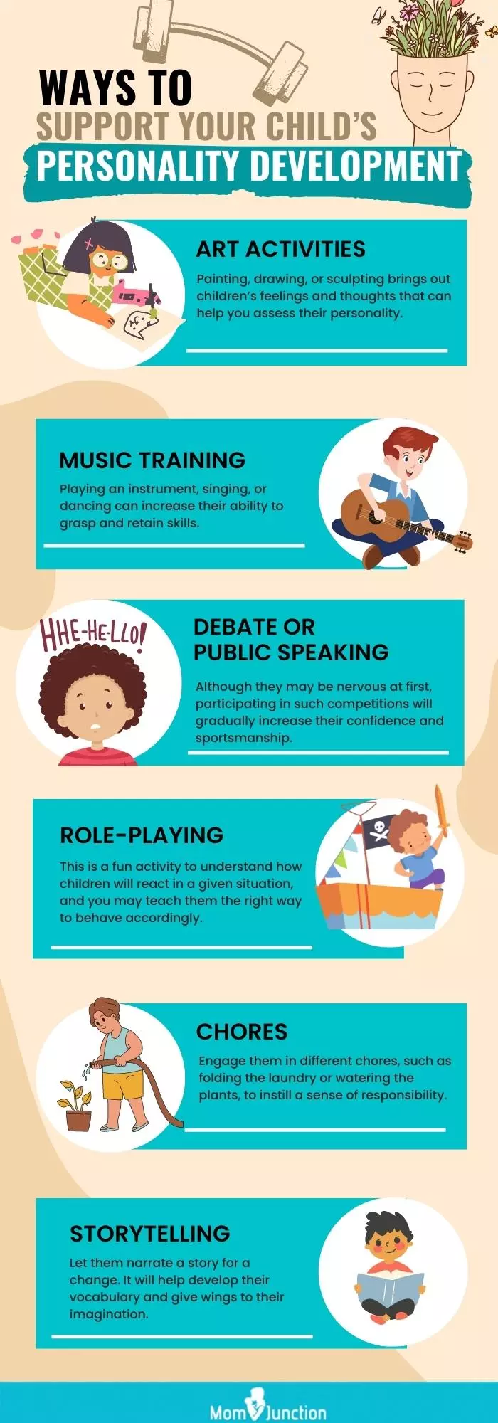 ways to support your child’s personality development [infographic]