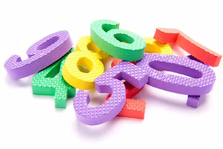 Numbers and dots scavenger hunt for toddlers Numbers and dots scavenger hunt for toddlers