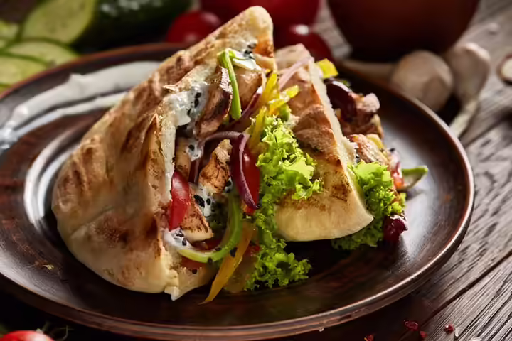 Stuffed pita pockets healthy snacks for kids Stuffed pita pockets healthy snacks for kids