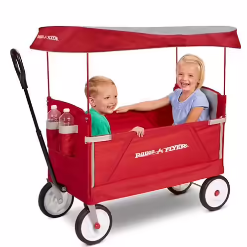 Radio Flyer 3-In-1 EZ Folding, Outdoor Collapsible Wagon