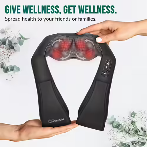 Snailax Shiatsu Neck and Shoulder Massager