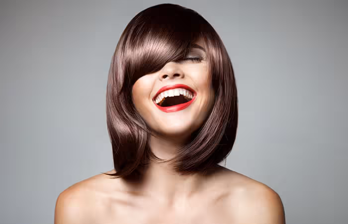 Side-Swept Bangs